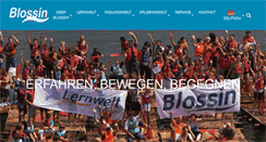Desktop Screenshot of blossin.de